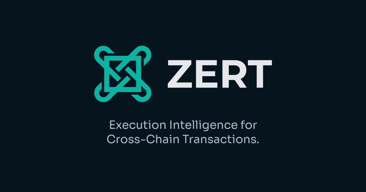 Zert Cortex | Execution Intelligence for Cross-Chain